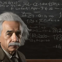 Albert Einstein Portrait