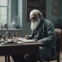 Charles Darwin Portrait