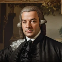 Johann Sebastian Bach Portrait